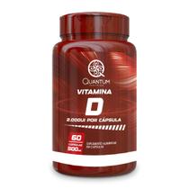 Vitamina d 2.000ui 60 cápsulas 500 mg quantum - Quantum Nutrition