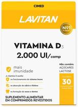 Vitamina D 2.000UI Lavitan - 30 Comprimidos