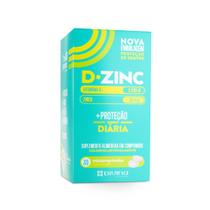 Vitamina D 2.000UI + Zinco 30mg com 30 Unidades - D.Zinc Vitamina D 2.000UI + Zinco 30mg com 30 Unidades - D.Zinc