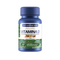 Vitamina D 2000 UI 30 Cápsulas - Catarinense - 396 Vitamina D 2000 UI 30 Cápsulas - Catarinense - 396
