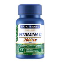 Vitamina D 2000 Ui - 30 Cápsulas - Catarinense Pharma