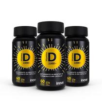 Vitamina D 2000ui 3un 60caps Inove Nutrition