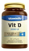 Vitamina D 2000ui - 60 Softgels - Vitaminlife