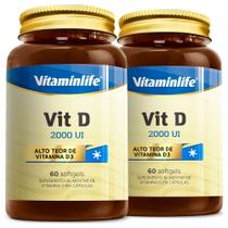 Vitamina D 2000Ui Vit D 60 Softgels - Vitaminlife Vitamina D 2000Ui Vit D 60 Softgels - Vitaminlife