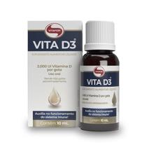 Vitamina D 2000ui Vita D3 Vitafor 10ml em Gotas