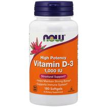 Vitamina D-3 1000IU (180) - Now Foods
