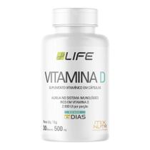 Vitamina D (30 cápsulas 500mg) - Life - Mix Nutri