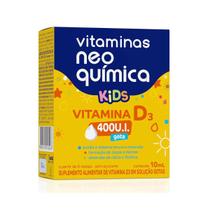 Vitamina D 400UI Kids Em Gotas Neo Química 10ml