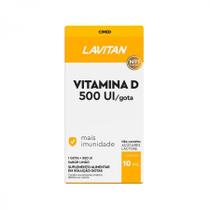 Vitamina d 500ui lavitan em gotas 10ml