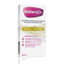 Vitamina D Adder D3 1.000UI com 30 Cápsulas