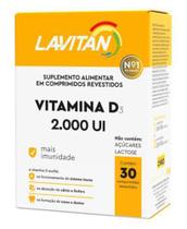Vitamina D Lavitan com 30 Comprimidos 2000 Ui