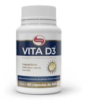 Vitamina D - Vita D3 2000ui 60 Capsulas Vitamina D Vitafor