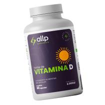Vitamina D2.000 UI 60 Cápsulas Alta Potência para Imunidade e Absorção de Cálcio.