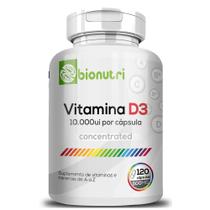 Vitamina D3 10.000 120 Cápsulas 500Mg Bionutri