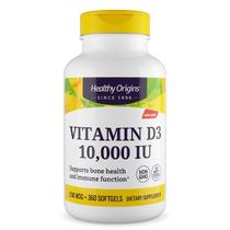 Vitamina D3 10 000 Healthy Origins - 360 softs - import USA