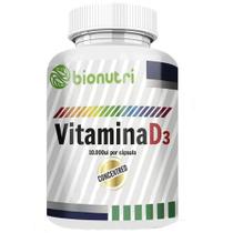 Vitamina D3 10.000UI - (60 Capsulas) - Bionutri - Original