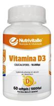 Vitamina D3 10.000ui Colecalciferol- Nutrivetalle