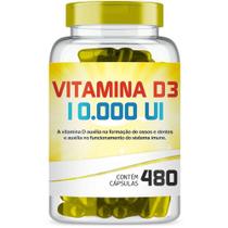 Vitamina D3 10.000Ui Com 480 Cápsulas - Extra Formulas