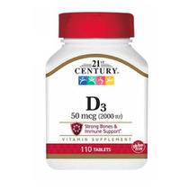 Vitamina D3 110μg - Suplemento Alimentar