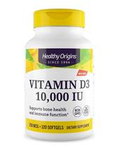 Vitamina D3 120 Softgels 10 000 IU Healthy Origins