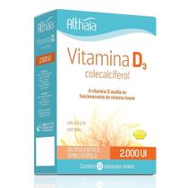Vitamina D3 2.000 UI 30 Cápsulas Althaia