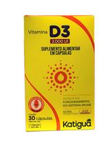 Vitamina D3 2.000 Ui 30 Cápsulas - Katigua