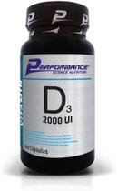 Vitamina d3 2000 ui 100caps - performance nutrition