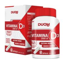 Vitamina D3 2000 UI 60cps Duom Vitamina D3 2000 UI 60cps Duom