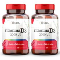 Vitamina D3 2000 UI (Colecalciferol) 60 Cápsulas 500mg Suporte Imunológico e Saúde Óssea 2 potes Vitamina D3 2000 UI (Colecalciferol) 60 Cápsulas 500mg Suporte Imunológico e Saúde Óssea 2 potes