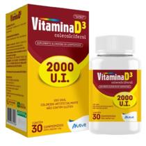 Vitamina D3 2000 UI Colecalciferol - Saúde dos Ossos 30 CPR Vitamina D3 2000 UI Colecalciferol - Saúde dos Ossos 30 CPR