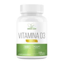 Vitamina D3 2000ui - (120 cápsulas ) - GREEN LEAN