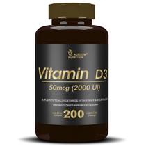 Vitamina D3 2000ui 200 Cápsulas moles softgels - Alisson Nutrition