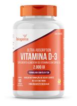 Vitamina D3 2000ui, 60 Cap's Gel, Em Óleo Tcm (mct), Biogens