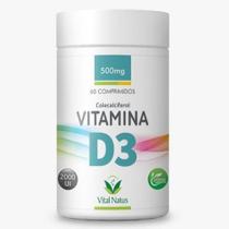 Vitamina D3 2000UI - 60 Comps - 50mcg - Vital Natus