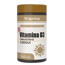 Vitamina D3 2000UI Colecalciferol Extra 150 Cápsulas Fitoprime