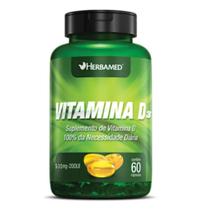 Vitamina D3 2000UI Cx C/60 Ca - Herbamed