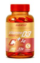 Vitamina D3 2000ui E Vitamina C 1000mg 90 Cápsulas Sem Sabor - Biofor