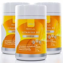 Vitamina D3 2000UI Menoaliv 30 Cápsulas Softgel Premium