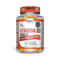 Vitamina d3 2000ui por cápsulas - 60 cápsulas profit