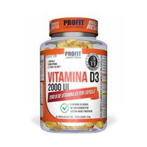 Vitamina D3 2000ui Profit 60 Cápsulas