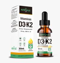 Vitamina D3 2000ui + Vitamina K2 - Mk7 Rapida Em Gotas