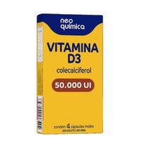 Vitamina D3 50.000UI da Neo Química com 8 Cápsulas Vitamina D3 50.000UI da Neo Química com 8 Cápsulas