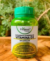 Vitamina D3 60 cápsulas 430mg fitoplant