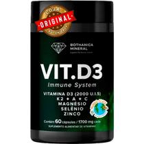 VITAMINA D3 60 cápsulas Bothanica Mineral