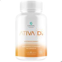 Vitamina D3 Ativa 2000UI 60 Cápsulas Central Nutrition Vitamina D3 Ativa 2000UI 60 Cápsulas Central Nutrition