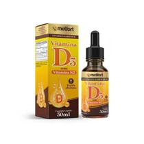 Vitamina D3 Com K2 30ml Gotas - Melfort