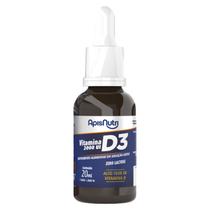 Vitamina D3 em Gotas Apisnutri 20ml Vitamina D3 em Gotas Apisnutri 20ml
