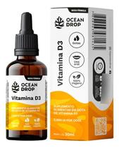 Vitamina D3 Gotas Ocean Drop Suplemento Líquido de D3