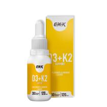 Vitamina D3 + K2 120 Doses Sem Sabor 30ml Em gotas - Exx Nutrition Vitamina D3 + K2 120 Doses Sem Sabor 30ml Em gotas - Exx Nutrition