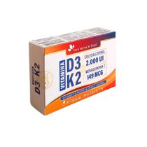 Vitamina D3 + K2 Flora Nativa do Brasil Vitamina D3 + K2 Flora Nativa do Brasil